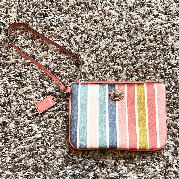 Coach Handbags - Coach Wristlet Multicolored